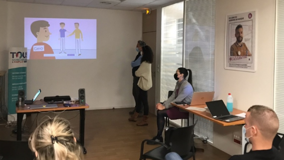 Merci au Geiq industrie et aux entreprises Ugitech et SGF présentent ce jour au #poleemploi d #albertville. Une dizaine de personnes ont pu découvrir des opportunités d'emploi.