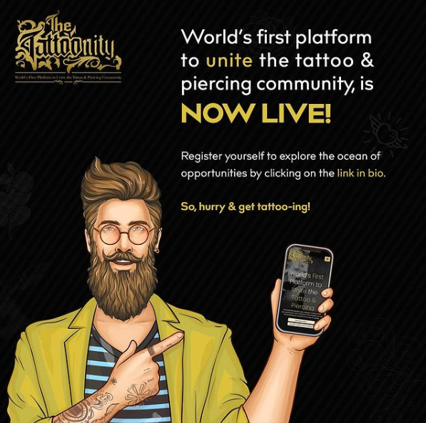 Thetattoonity's tweet photo. 🔥 THETATTOONITY IS NOW LIVE 🔥

Our global platform is ready for YOU! Register and explore the world of opportunities TheTattoonity brings YOU!

Registering as a studio or artist will give you €20 FREE CREDIT

Members of the tattoo &amp; piercing community: unite &amp; be united! https://t.co/vpAY2PvxDY