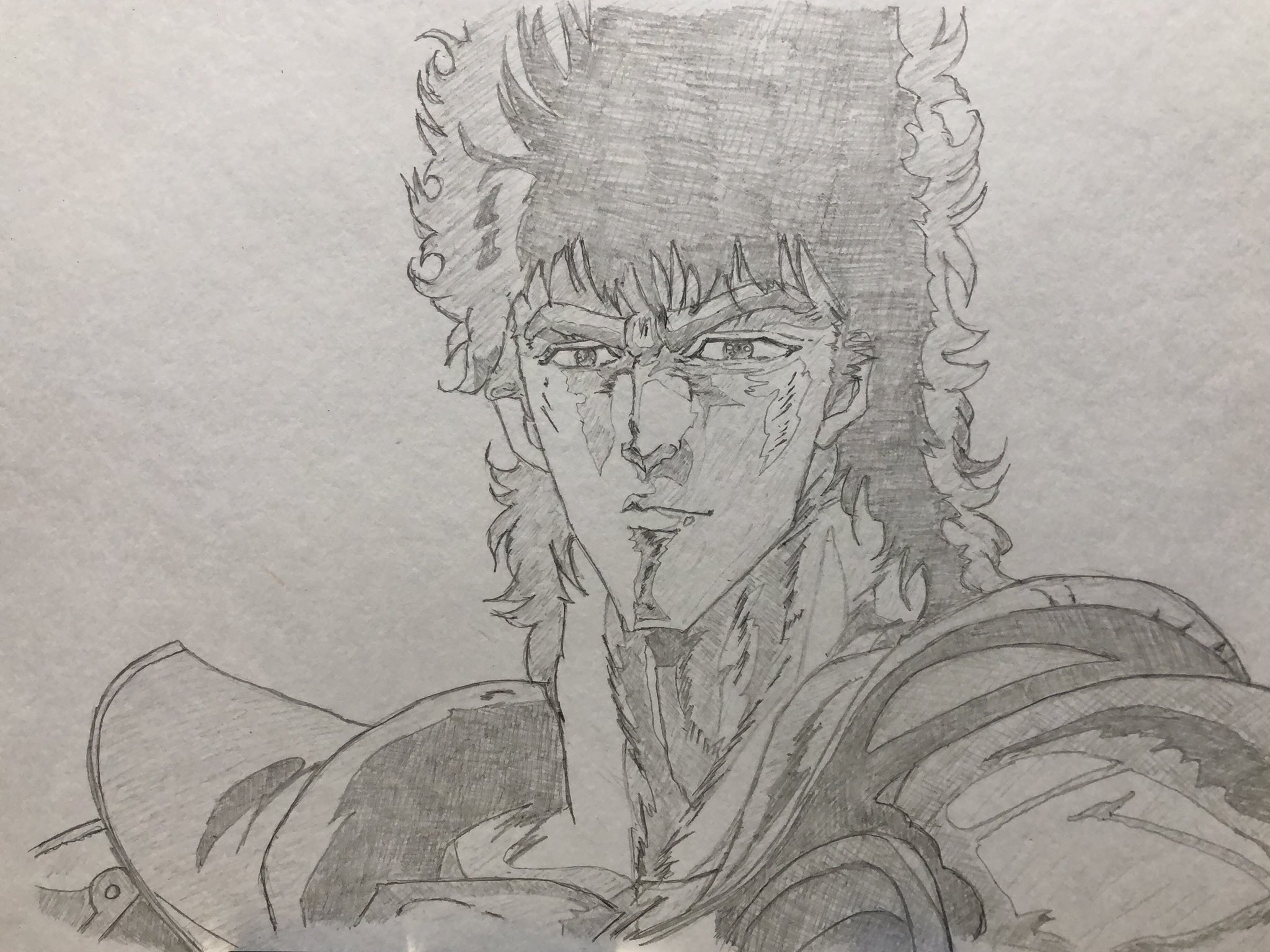 小籠包 落書き イラスト 絵 アニメ 北斗の拳 世紀末 ケンシロウ 北斗神拳 フォロワー 100突破しました 皆様 有難う御座います また投稿しますので 見て頂けたら幸いです T Co Opv3ehuum4 Twitter