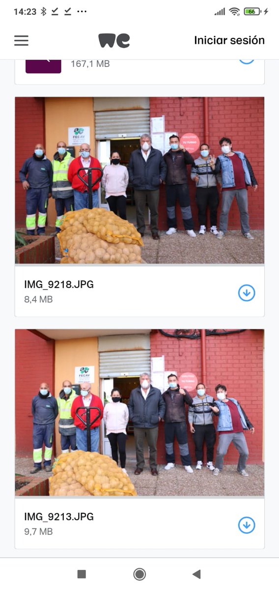 Gracias al alcalde de Valderredible esta gente que está bajo nuestra tutela tendrán las mejores patatas del mundo