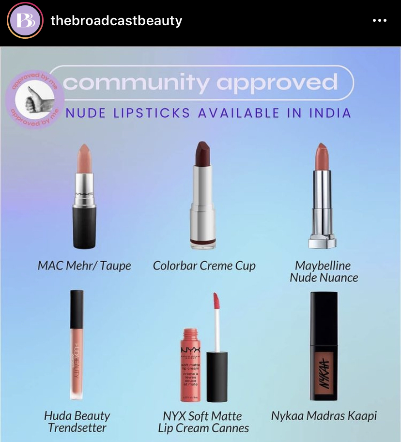 BroadcastBeauti's tweet photo. They say if you give a person a Lipstick 💄 they can conquer the World 🌍 and we say we can bet on, it being a NUDE LIPSTICK 🤩

#lipstickswatch #nudelip #nudelipcolor #nudelipgloss #nudelipcolour #nudelipmatte #nudelip #lipstickcollection #lipstickshades #lipsticklover #lipstick https://t.co/IqJSetDGAy