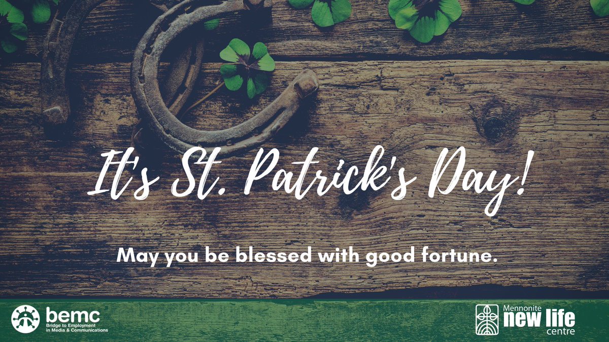 bridgingBEMC's tweet photo. Nearly four million Canadians are of Irish descent, and together we celebrate St. Patrick's day. This day marks the anniversary of the death of Patrick, a Christian missionary. Today, we celebrate the Irish presence in Canadian history.

#MNLCT #BEMC #StPatrick #Immigrants https://t.co/dYAvXEwW45