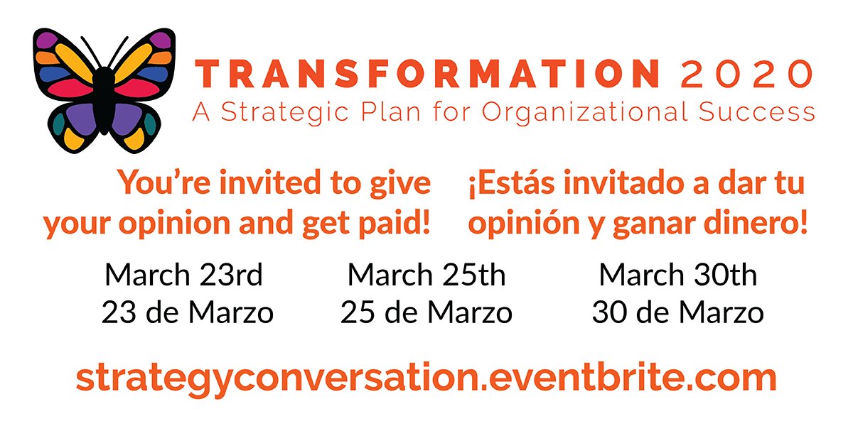 Would you like to get paid for your suggestions on how to make the community better?

Topics: Finances, Youth and School, and Juvenile Justice/Foster Care System. 

Location: Zoom

Sign up today: ow.ly/4IWR50E1tXS
Note: Space is limited

Adults &amp; Youth needed

#PassIton