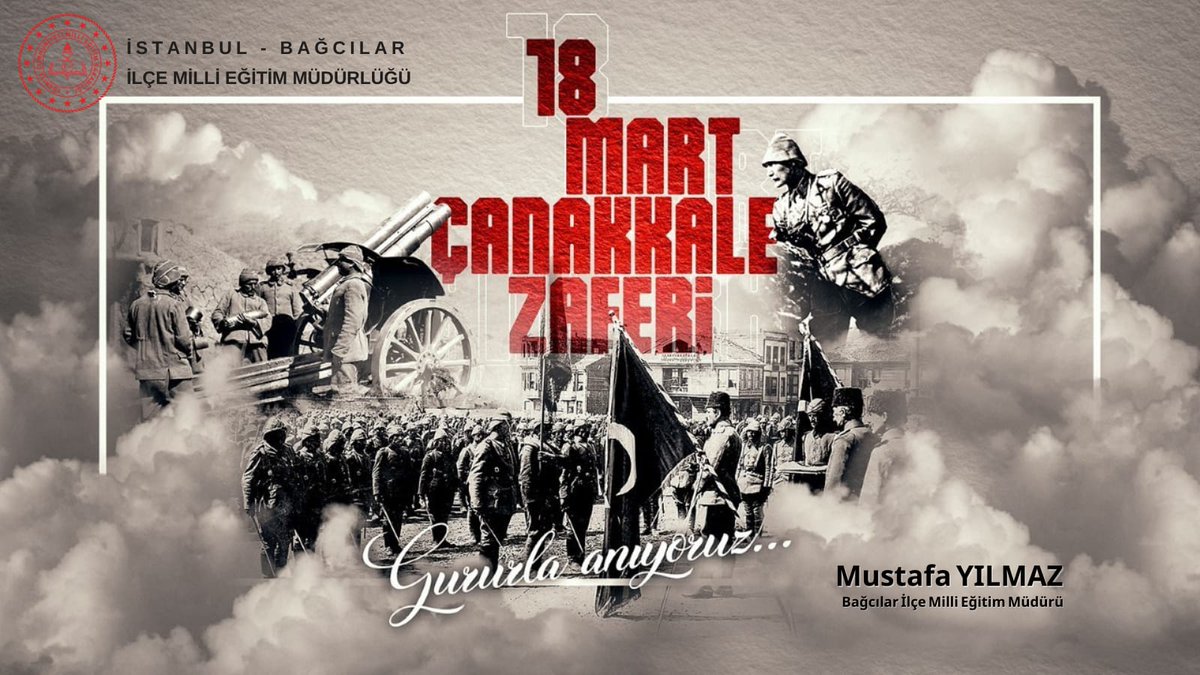 Çanakkale geçilmez!! 🇹🇷🇹🇷

#18MartÇanakkaleZaferi’nin 106. yıl dönümünde başta Gazi Mustafa Kemal Atatürk olmak üzere destan yazan tüm kahramanları saygı, minnet ve rahmetle anıyoruz.

Ruhları şad olsun.
#57Alay 
#18Mart1915 
<a href="/19_mstfylmz/">Mustafa YILMAZ</a>