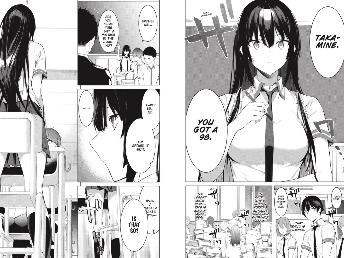 Please Put Them On Takamine san Chapter 43 TheOASG on Twitter: "A free preview of Yuichi Hiiragi's Please Put Them