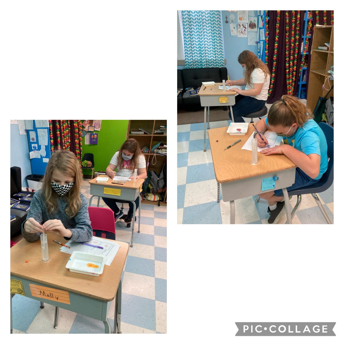 sfxtigers's tweet photo. 6th graders are learning more about weathering and erosion this week through labs! Yesterday we weathered and eroded skittles and today we built landforms that we will weather and erode tomorrow! #SFXTigerPride #1Faith1Family1SFX https://t.co/qRuJKgTuyv