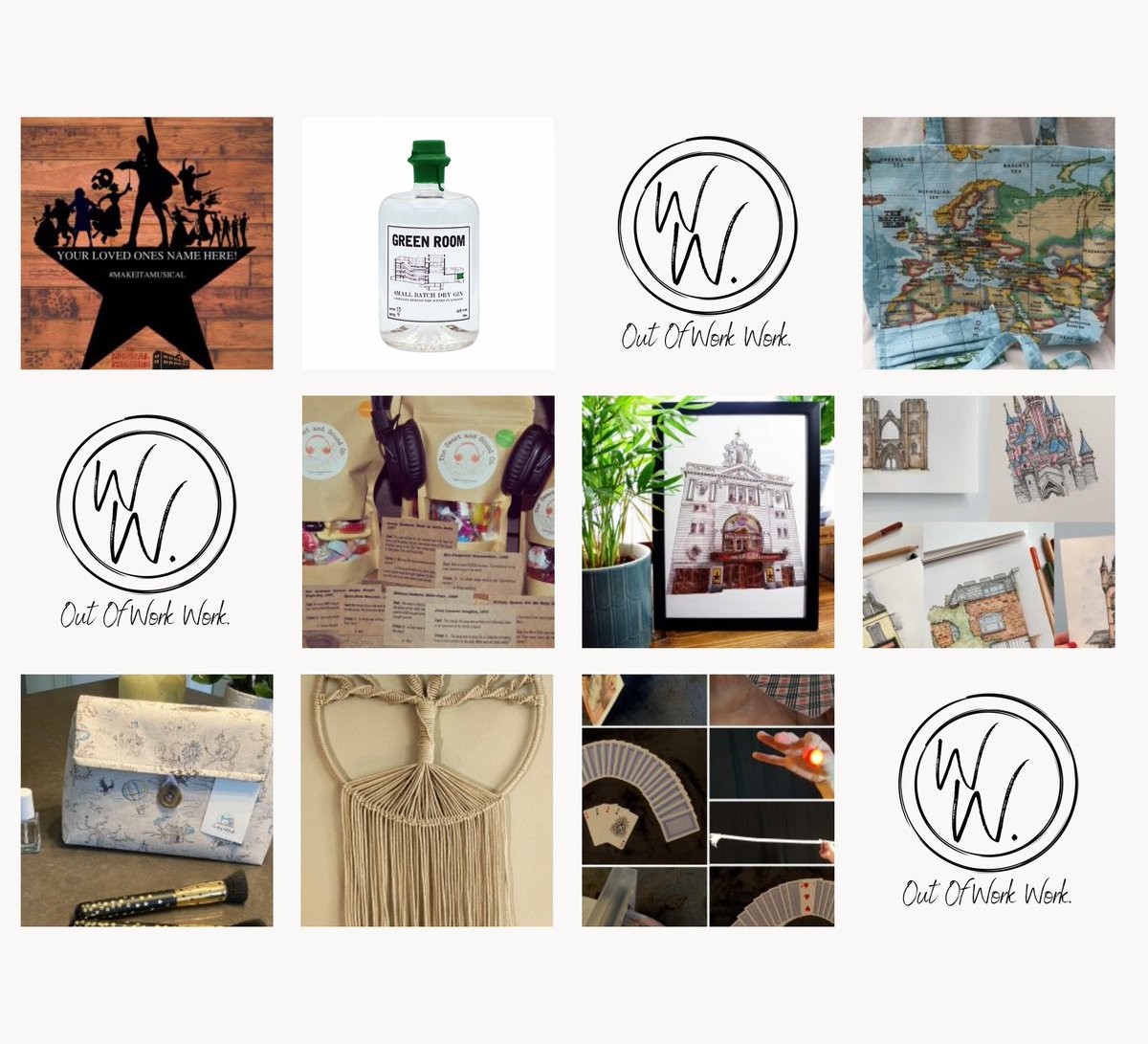 Check out the Out of Work Work directory and support Arts workers businesses and services! 📓
outofworkwork.co.uk 
#outofworkwork