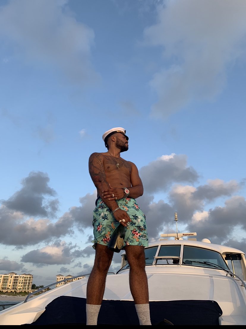 My first time on the water after being incarcerated 🙌🏽🤲🏽