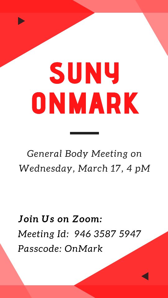 AMA SUNY Oneonta | SUNY OnMark (@sunyonmark) on Twitter photo 