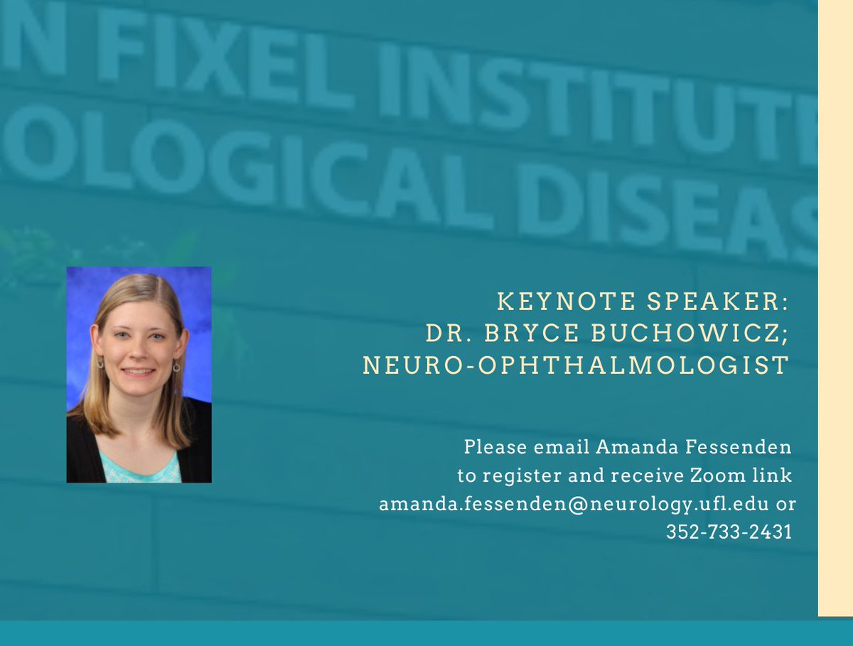 UFMDC's tweet photo. Join us for our 19th Annual Parkinson's Disease Educational Symposium - virtually - on Saturday April 10th. Save the date! Anyone with interest is welcome. Here's the info on the event: https://t.co/gaqPwR7C6l 
#parkinsons @ParkinsonDotOrg @UFHealth  @UFNeuroscience @UFMBI https://t.co/BGnhN314bg