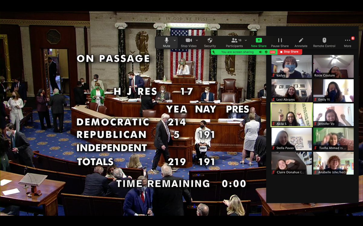 YoungFemParty's tweet photo. H.J. Res 17 has passed the House! We are one step closer to including ALL marginalized genders in the Constitution.

We now continue our fight in the Senate to pass S.J. Res 1.

Send a letter urging your Senators to support the ERA ➡️ https://t.co/01vMIH3n39 https://t.co/BNw5lCkj4I