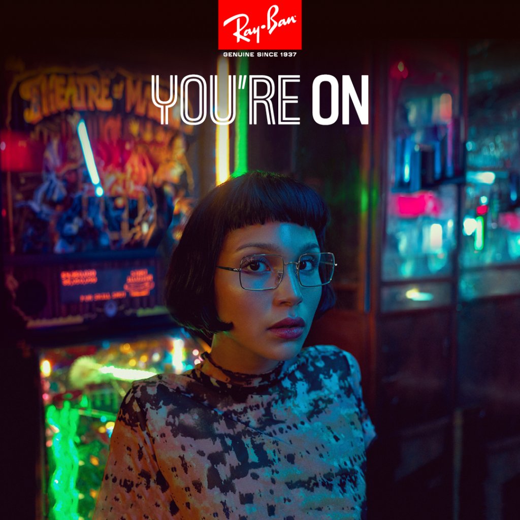 friendlyeyecare's tweet photo. Wear your Ray-Ban and You’re on. #YouAreOn https://t.co/kE68QC6e2f