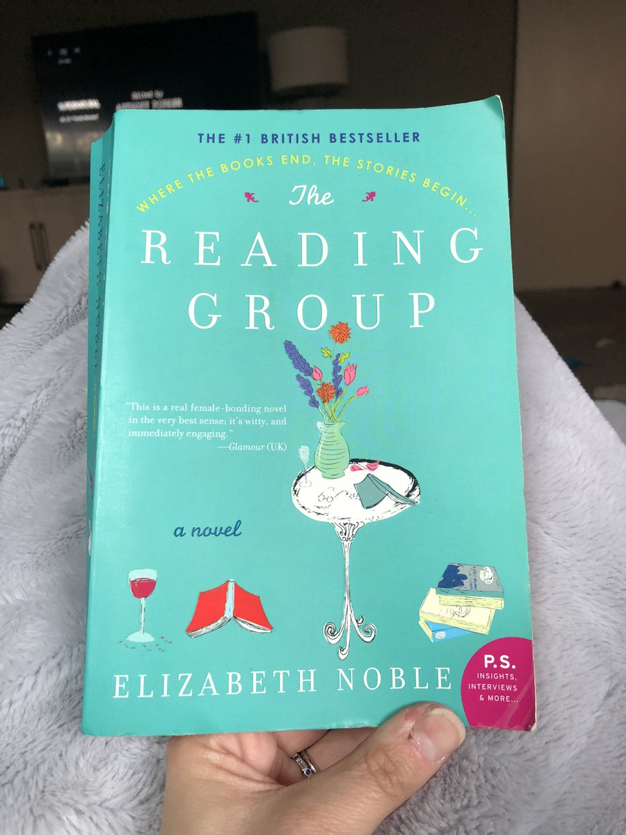 Book 31: The Reading Group by Elizabeth Noble. I enjoyed this book about a bunch of middle aged British women and their lives for a year. Got some good book recs from it and it was very relatable. Now I wasn’t to start my own reading group!