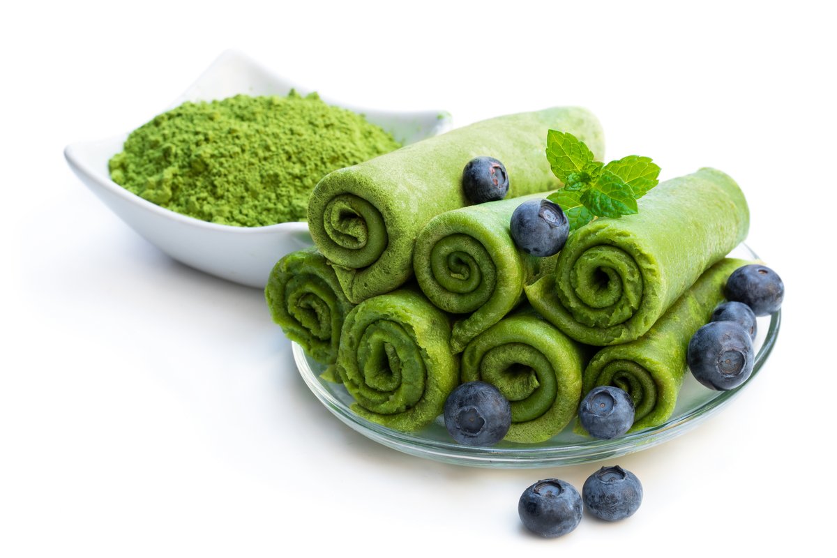 KyoceraCutlery's tweet photo. #GreenMatcha #Crepes for #StPatricksDay - why not?
Bursting with antioxidants, premium matcha green tea powder can be added to anything you bake today to celebrate rainbows, leprechauns, joy + good wishes for all!🌈 🍀 😋 Plus, avoid the green food coloring altogether.
#teamill https://t.co/hZ3qKTiIje