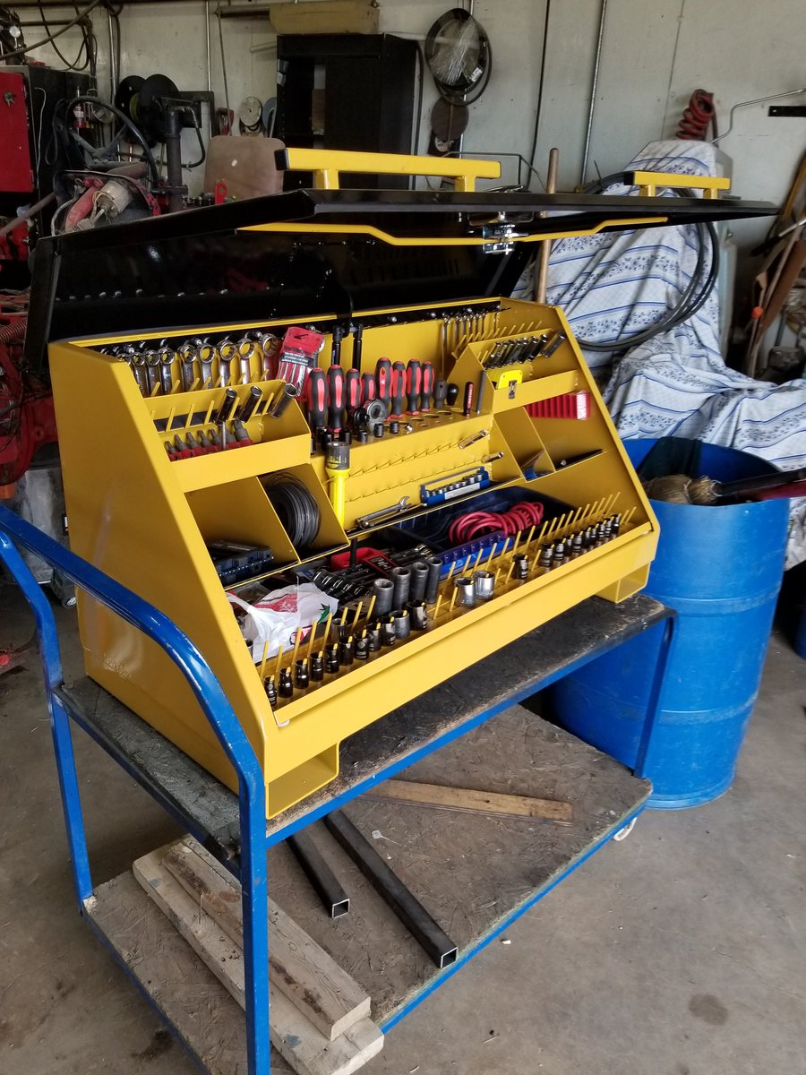 Seeding time coming soon. Get your tools organized in a hurry. 1side standard 2nd side metric . U pick the color .$1,700. DM me for orders. Thankyou