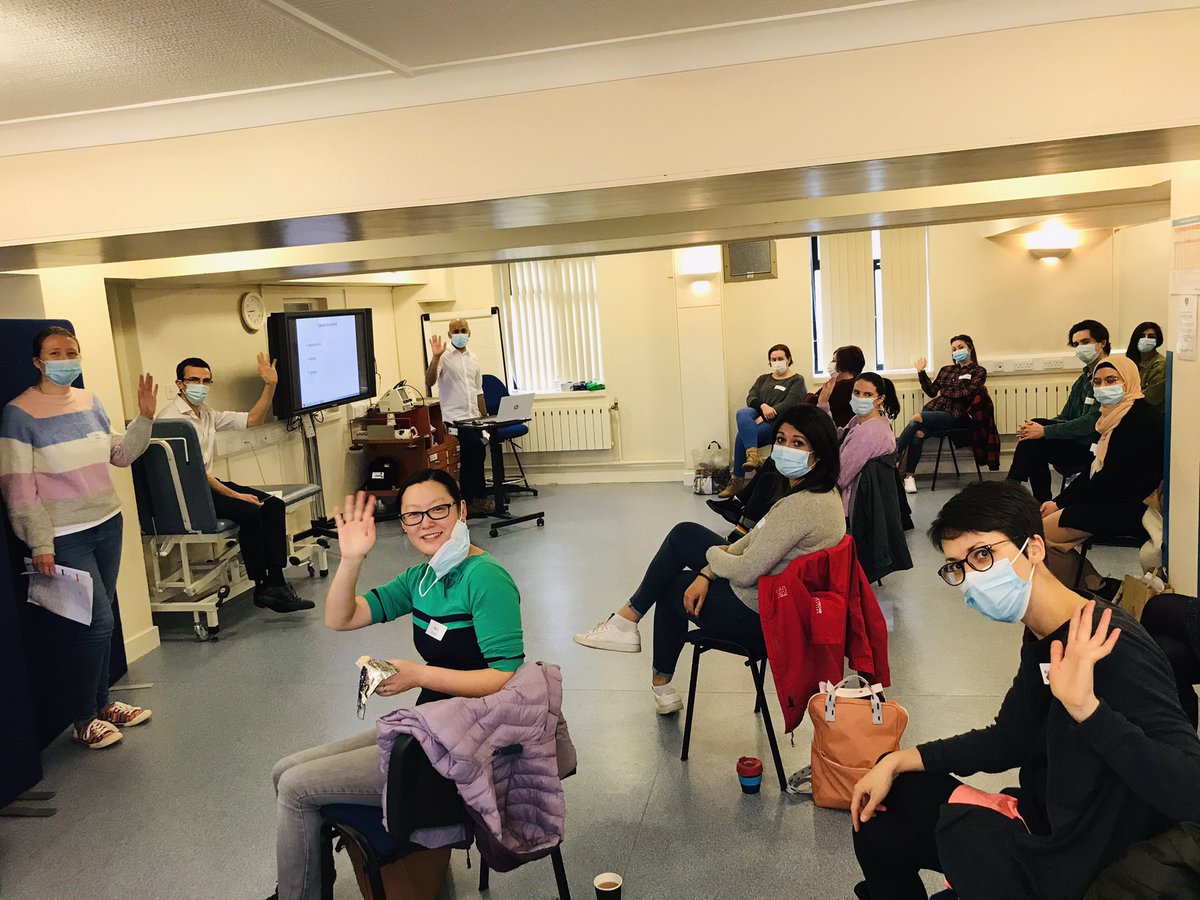 LauraDalton87's tweet photo. Happy birthday @wyllie_jonathan and congratulations on your retirement day, from the NLS faculty and candidates in Bradford @NeonatalBTHFT 🍾🥂 Congratulations! https://t.co/G1SQ24kbYz