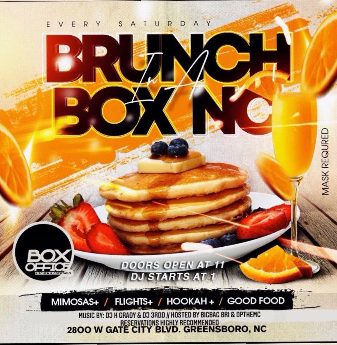 DJKGRADY_JC's tweet photo. Triad moves this week where I’m spinning at
Wed: WCW @ One17 (7pm-12am)
Thurs: Raleigh (10pm-2am)
Fri: TGIF @ One17 (7pm-12am)
Sat: BOOZY BRUNCH @ Box Office (11am-4pm)
Sat: R&B Saturdays Silo (7pm-12am)
Sun: Cookout
#InGradyWeTrust x #Jascity 💎 https://t.co/phud4himdS
