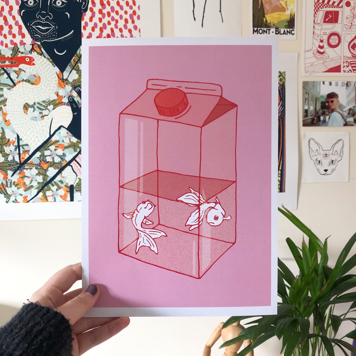 amywinillo's tweet photo. I’ve only got 10 of these@prints left on my store so get them whilst you can 🍄🌿🍄 https://t.co/mcyyDvYez5