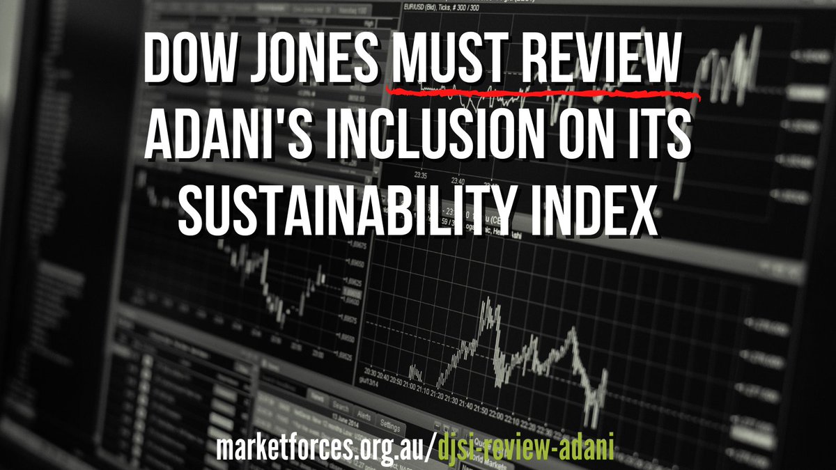 market_forces's tweet photo. .@AdaniPorts has links to Myanmar's military and is setting up coal haulage for Adani's mine. Groups are calling for its inclusion on @DowJones Sustainability Index to be immediately reviewed. Contact Dow Jones now: https://t.co/0ihgWqNnsU #StopAdani https://t.co/vk2QwKYZ5c