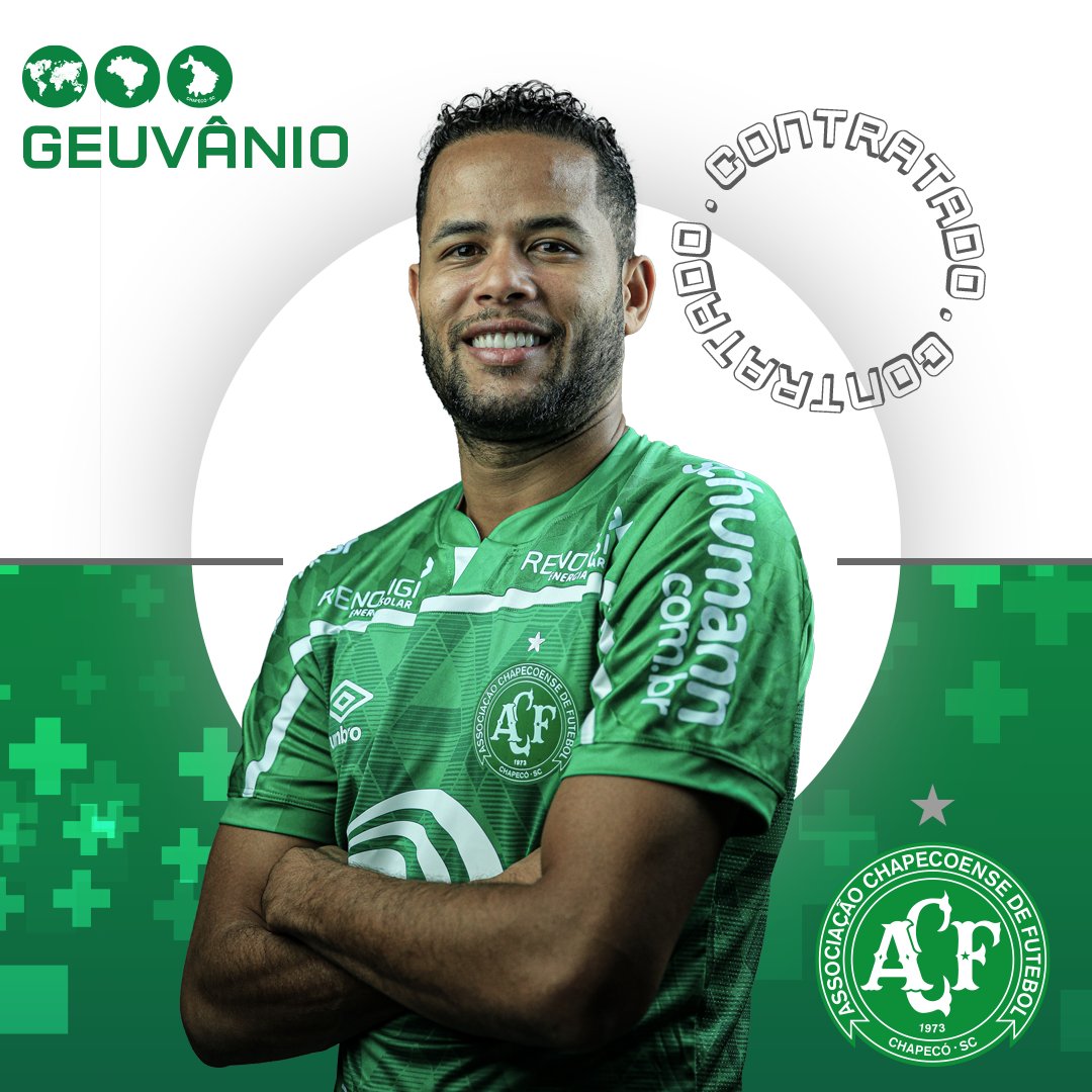 FECHADO COM A CHAPE! ⚽💚🏹

O atacante Geuvânio, de 28 anos, é o novo reforço do Verdão! Com passagens por grandes clubes, o atleta firmou contrato definitivo com a Chape até dezembro de 2021.

Para mais informações, acesse: mla.bs/29428077