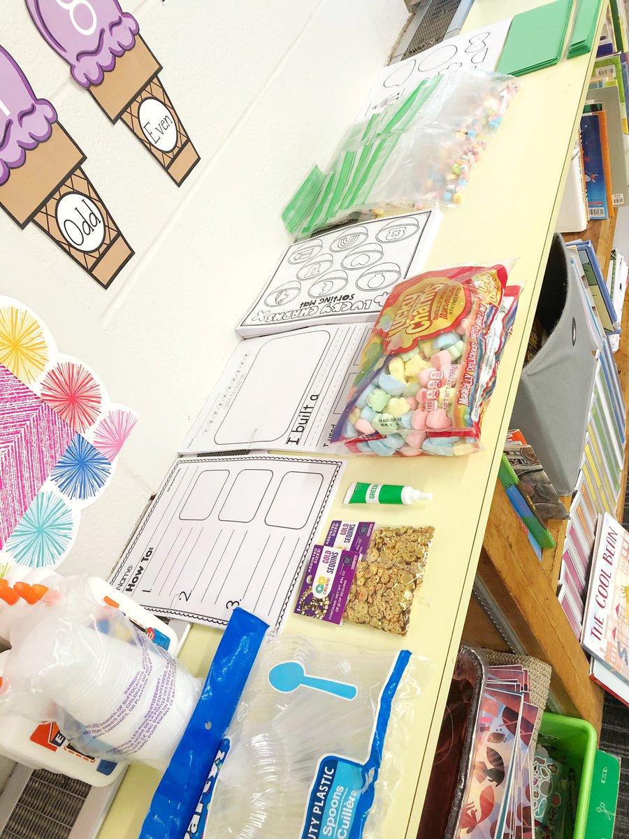 MissWinkelman's tweet photo. St. Patty’s day STEM in 1W! We made leprechaun traps, St. Patrick’s Day slime, and did math with Lucky Charms! #d12inspires https://t.co/tjyFpnj4gw