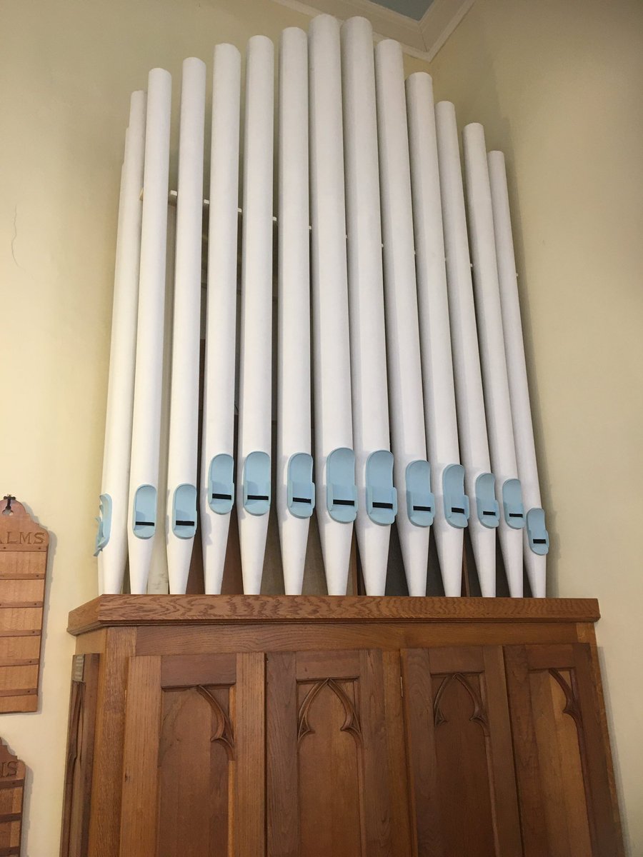 ChurchWyvern's tweet photo. St Swithan’s Church, Holmesfield. Refurbished WpX organ, a delight to work with the church. https://t.co/EhaLZhr3IH