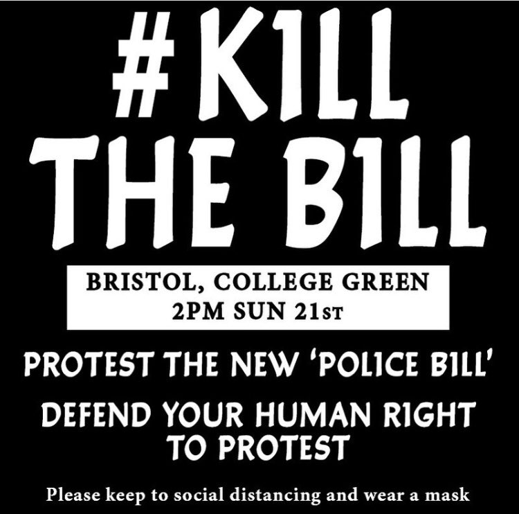 This Sunday in Bristol!! #killthebill