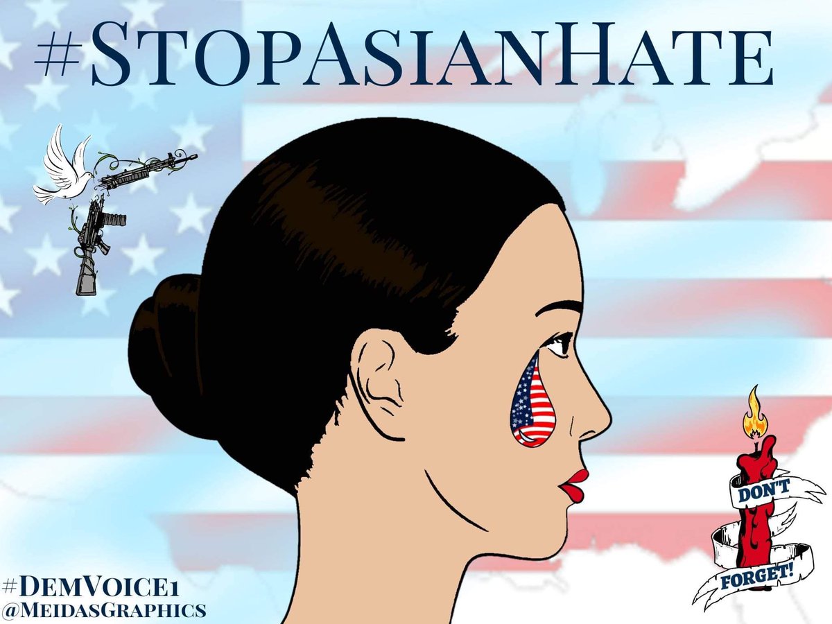 CathyGraphics3's tweet photo. @RobAnderson2018 I am heartbroken for the hate crimes, terrorism and racism that occurs all over the world, on every level. #IStandWithAsianAmericans https://t.co/w3k7X2ikQq