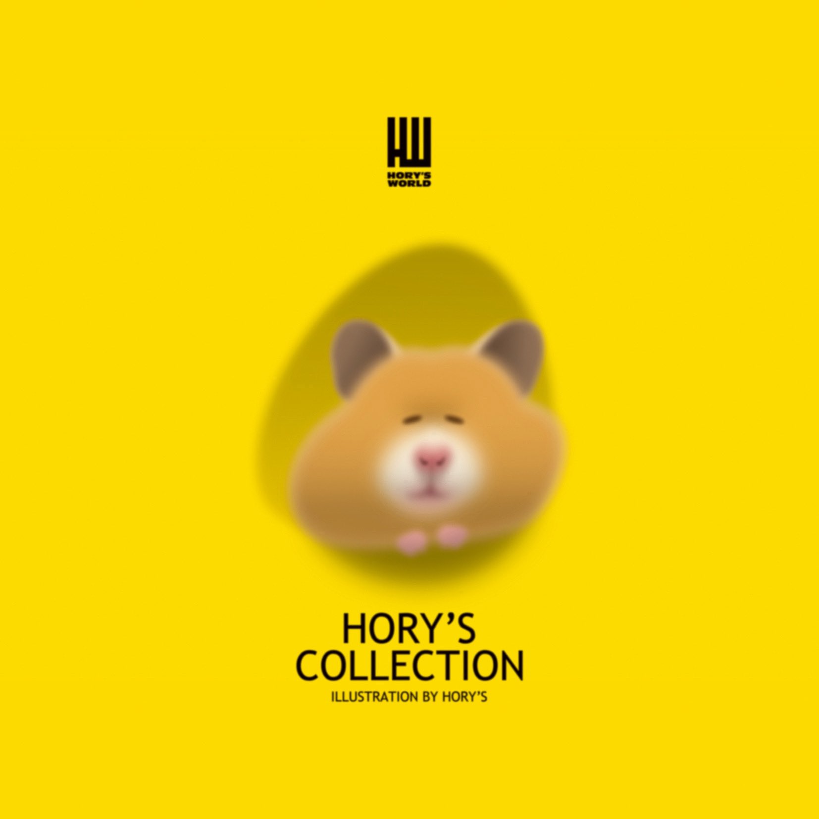 Hory ハム Horysillustration Art Illustration Illustrator Character Kawaii Digitalart Animal Digitalillustration Color Yellow Hamster Hamsterillustration Cute Design かわいい 動物イラスト ハムスターイラスト キャラクター