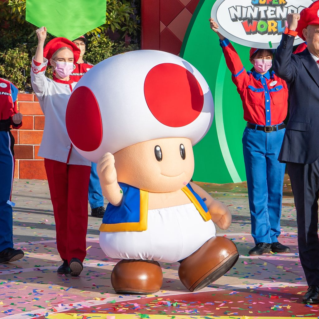 ユニバーサル スタジオ ジャパン スーパーニンテンドーワールド 本日3月18日グランドオープン オープニングセレモニーに ユニバーサル スタジオ ジャパン スーパーニンテンドーワールド 本日3月18日グランドオープン オープニングセレモニーに