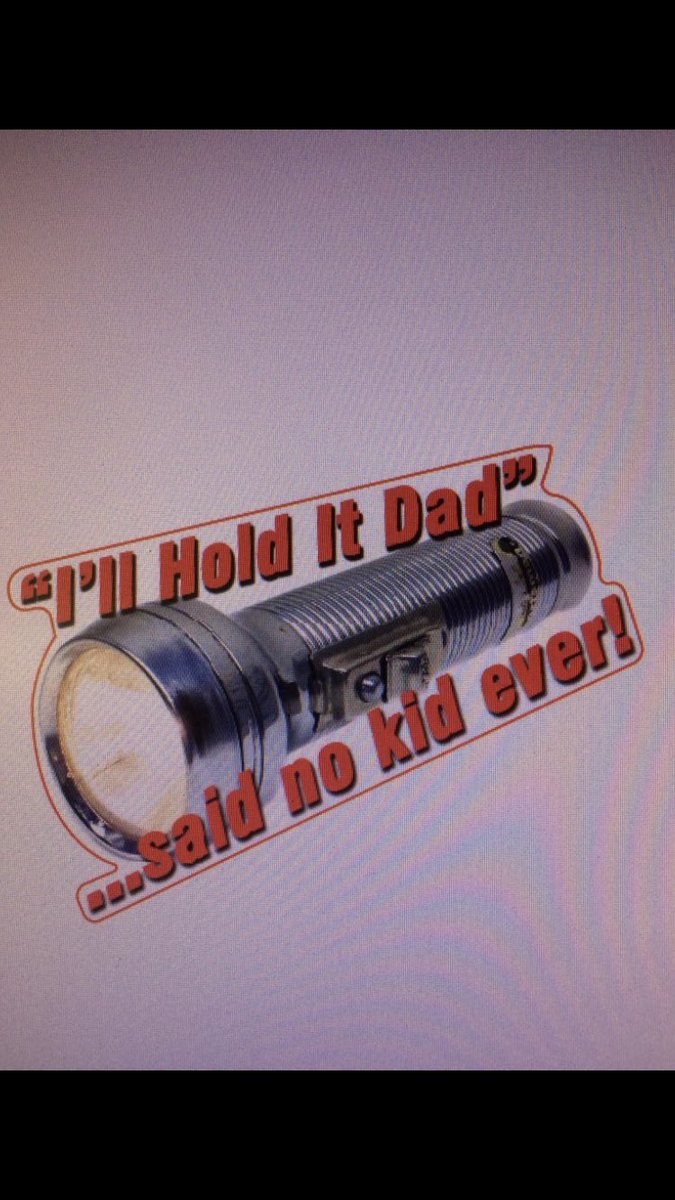 marshall_waylon's tweet photo. My sticker lady just texted me my new hard hat stickers are done and gonna be mailed soon..I donโt ever remember it being just called a โflashlightโ..it was always the โgoddamn flashlightโ..anyway weโve all been there..so order yours today.. #wherestravis #showusyourtritts https://t.co/ZtLWEyRpQV
