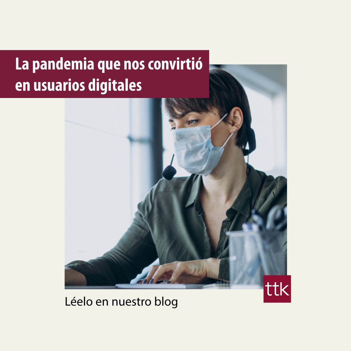 Taktikee's tweet photo. Tras un año de pandemia, ¿cómo ha cambiado la manera de comunicarnos? Léelo en nuestro blog https://t.co/WzKmPS0Ydp https://t.co/HbTH6EzX6w