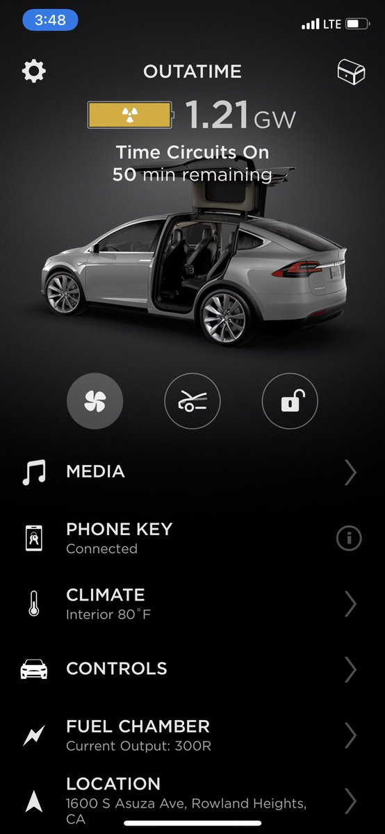 gerardo8a's tweet photo. some cables got mixed up and i was about to visit myself and give me the winning lottery numbers to bad it was just a glitch  @elonmusk #tesla #backToTheFeature https://t.co/AnagUGAcJQ