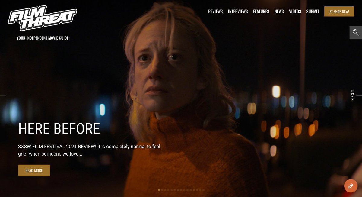 FilmThreat's tweet photo. “…Megan’s distinctive behavior and selected words begin to convince Laura of the unthinkable.” Andrew Stover sees grief take an unusual and obsessive turn in the @sxsw movie Here Before.
https://t.co/we3OTRhzLq #SXSW #FilmThreatSXSW #SXSWFilm #SXSW2021 #SXSWFilmFestival https://t.co/sPc4odlIwj