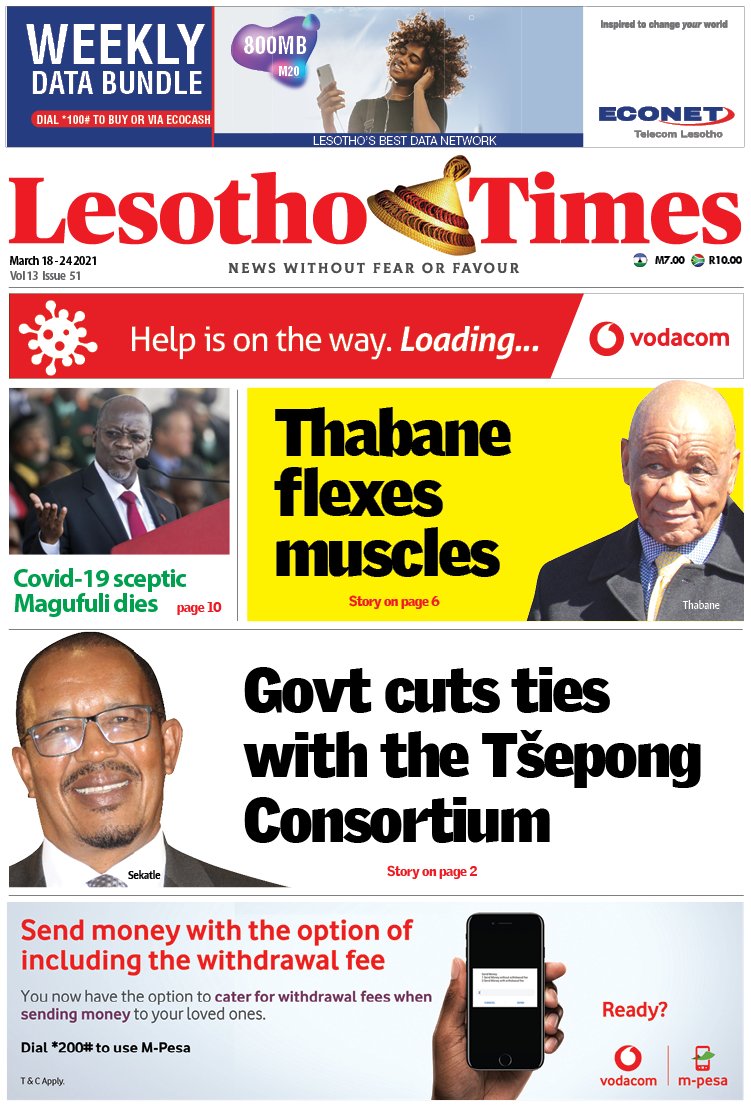 Lesotho times newspaper