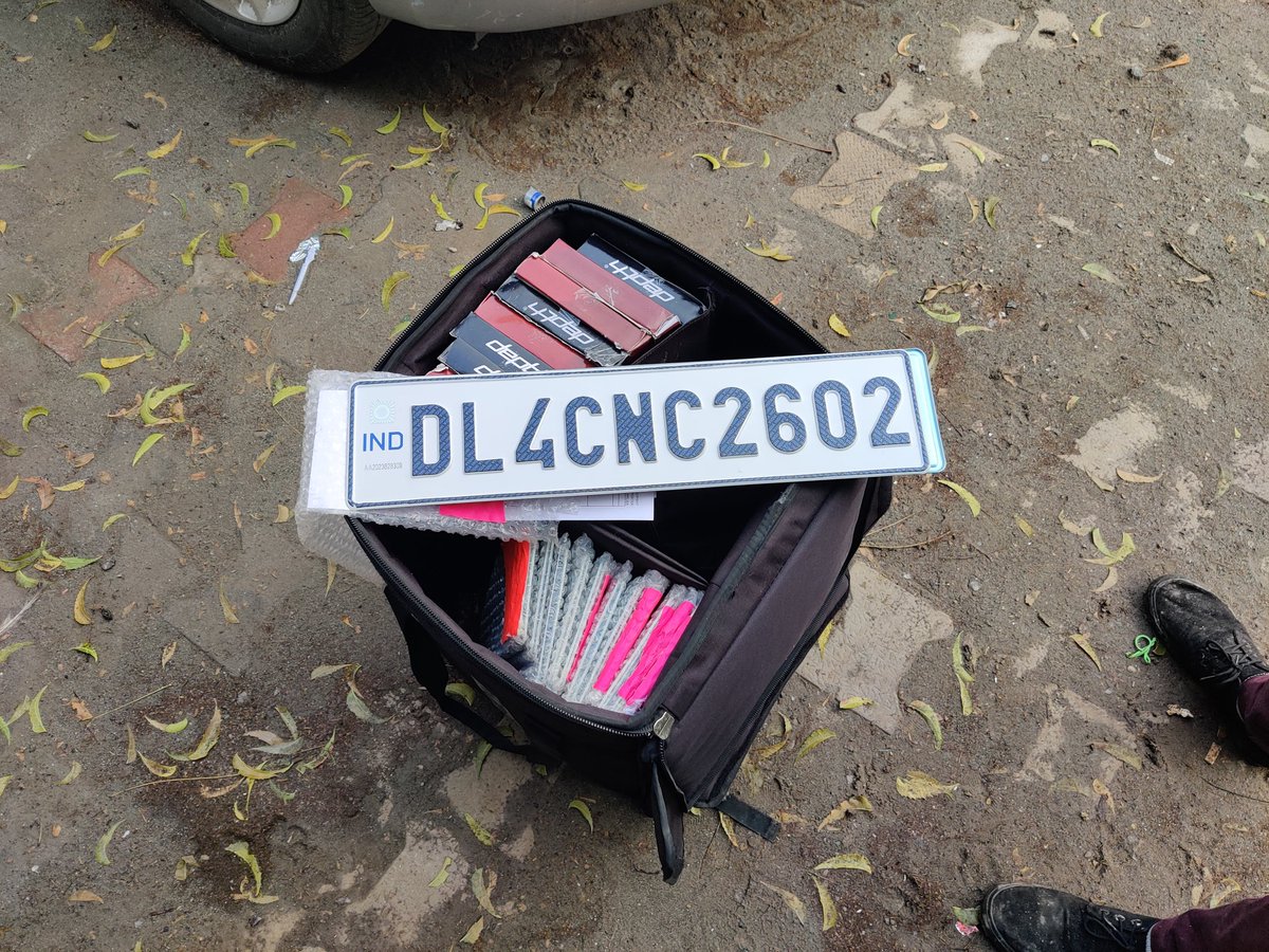 Pawan51153687's tweet photo. Please help!

Complaint for Misprinted HSRP:

I received a Misprinted HSRP for my car on 4th Jan and since then, I have been continuously filing complaints on #Bookmyhsrp email address and customer care but really saddened to see their negligent response.
@TransportDelhi
@kgahlot https://t.co/4bSoWyA5dO