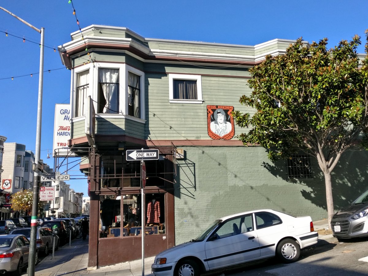 HaightStreetArt's tweet photo. Remembering Paul Kantner on what would have been his 80th birthday. We miss seeing him relaxing @ Caffe Trieste &amp; out enjoying The City he loved.

Art by @JeremyFish.

#PaulKantner #JeffersonAirplane #JeffersonStarship #Starship #NorthBeach #CaffeTrieste #JeremyFish #SanFrancisco https://t.co/kNy5DQaUgi