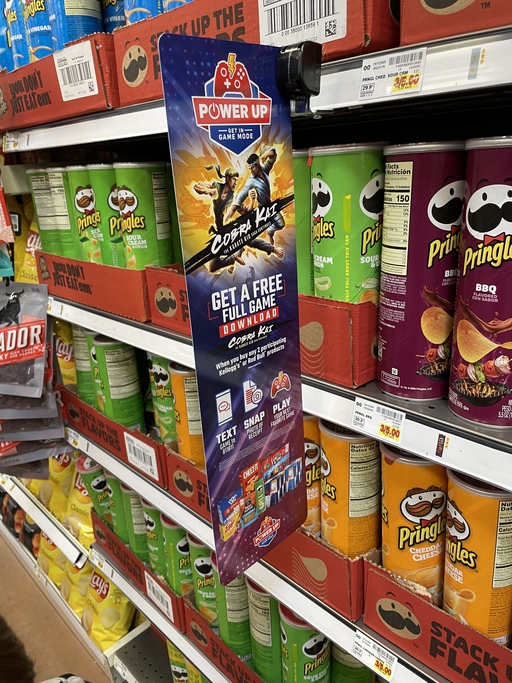 LexyBroome's tweet photo. From 3/7-3/20, visit a Kroger location, buy 2 participating Kellogg’s® or Red Bull® products &amp; get a free full game download of Cobra Kai: The Karate Kid Saga Continues. Text GAME to 811811 &amp; snap a photo of your receipt #PowerUpGaming #ad https://t.co/rcWwpGdPhK https://t.co/rOBzdL7MvG