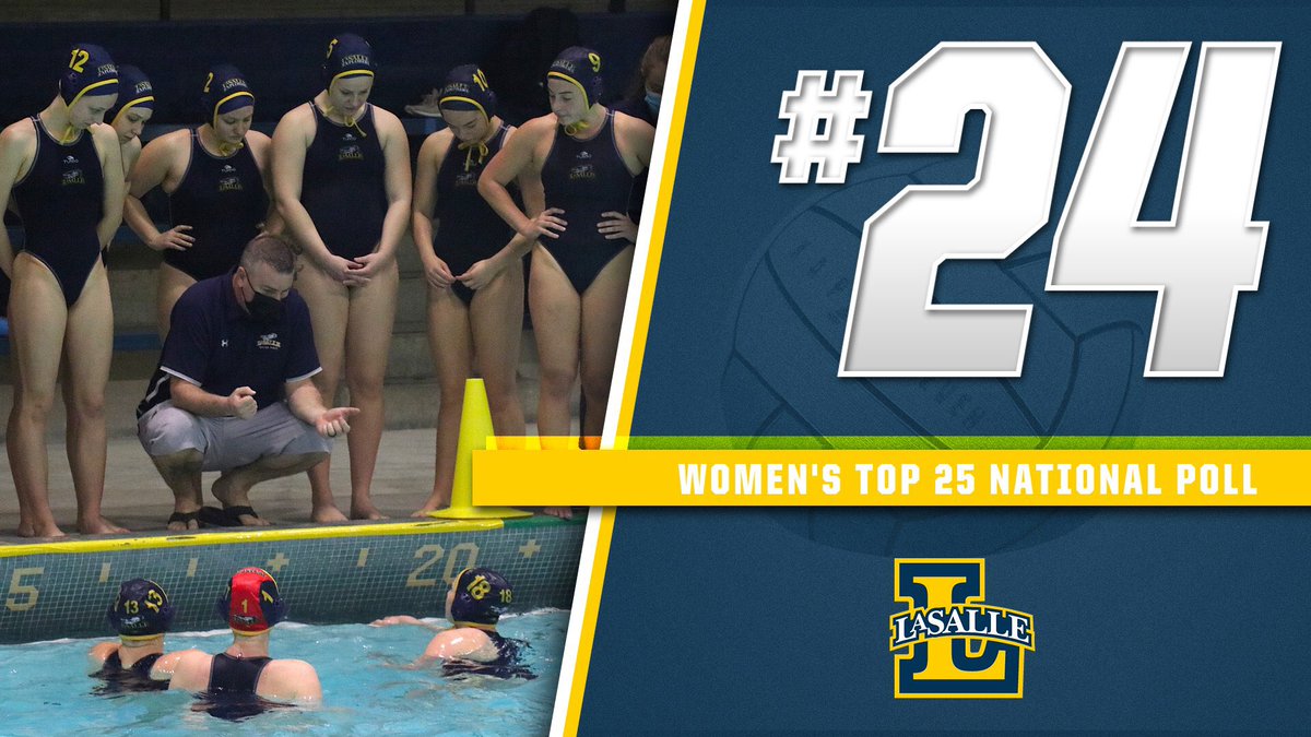 lasalle_wpolo's tweet photo. 🚨NATIONALLY RANKED🚨

For the first time in program history, the Explorers crack the Top 25!

✍️: https://t.co/lvLxhso2qU

#LaSalleWWP🤽‍♀️ | #GoExplorers🔭 https://t.co/GyvwZsWPWq