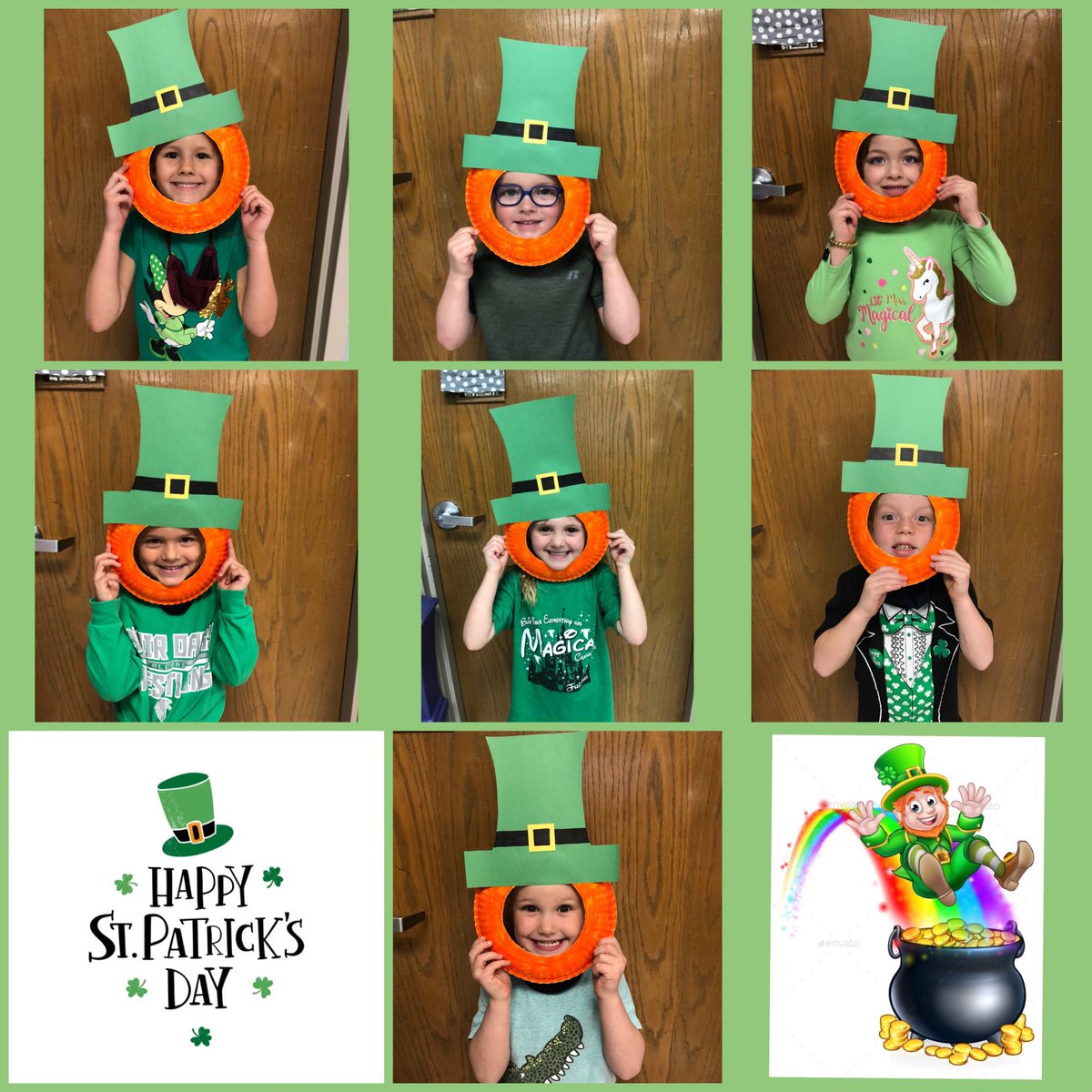 sfxtigers's tweet photo. Our little Pre-K Leprechauns had fun celebrating St. Patrick’s Day by making different rainbows! #SFXTigerPride #1Faith1Family1SFX https://t.co/NPPDEA4d89