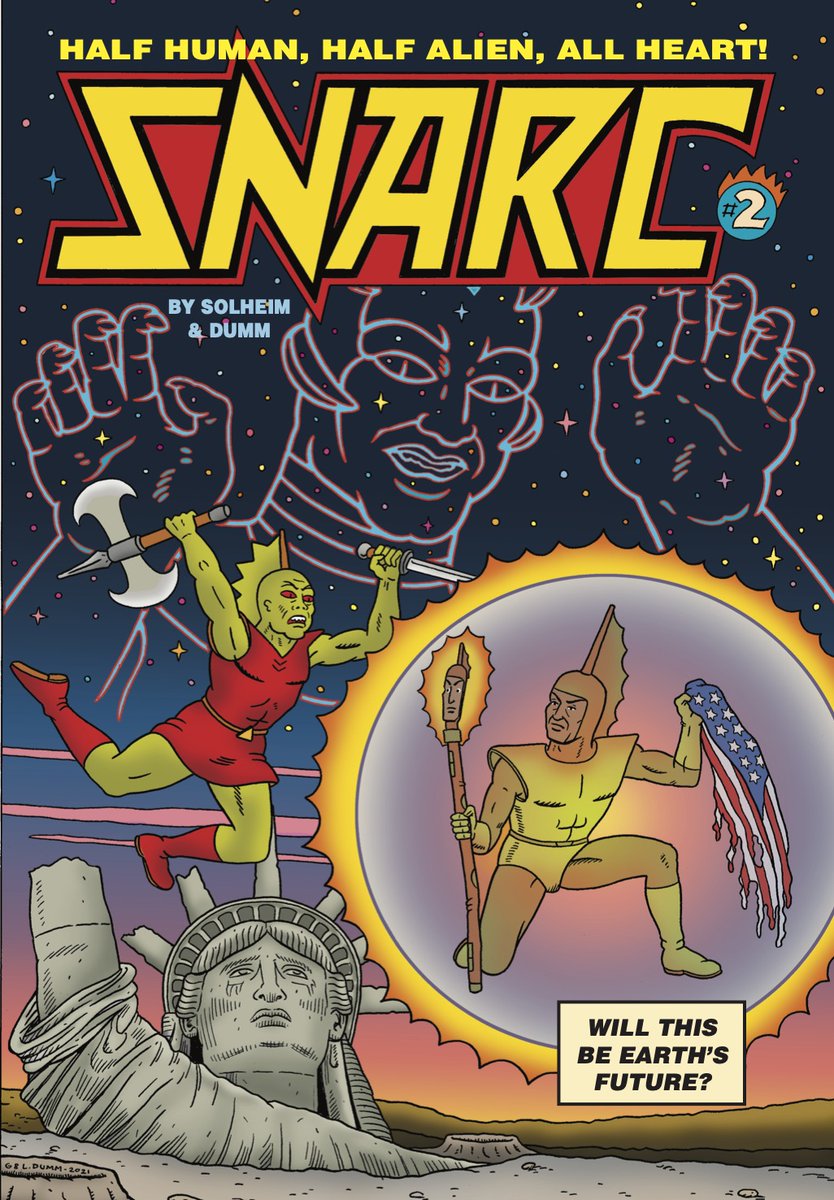 SNARC (<a href="/Snarc15/">Snarc</a>)  Comic #2 full-color enhanced Comic View for Kindle is FREE through March 19!
Get yours at bit.ly/snarc2
Created and written by Bruce Olav Solheim, illustrated by @GaryDumm, colorist @lauradumm 
#FREE #comics #graphicnovel #comicart