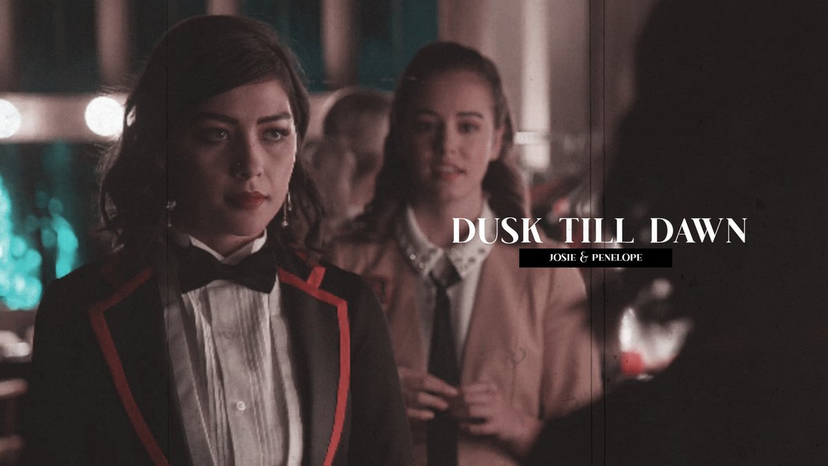 Penelope &amp; Josie | Dusk Till Dawn (+3x06)

#vidding #posie #Legacies  

⇢ youtu.be/ey7sU7Tcx4I