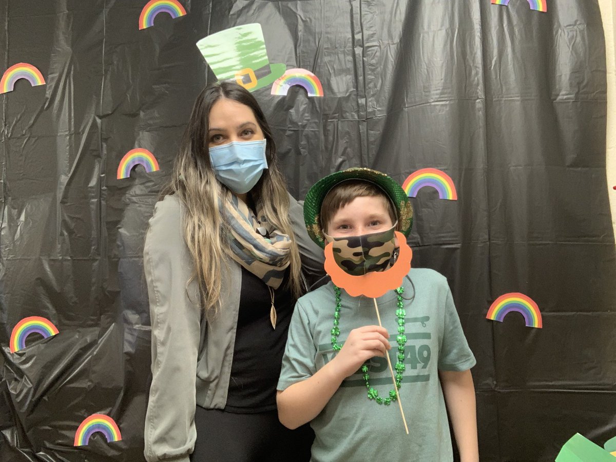 Today was a fun filled day celebrating  St. Patrick’s day! Turning into leprechauns for our escape room, taking pictures with each other using our photo booth and best of all indulging in some chocolate money! @EkcoeCentralPS #StPatricksDay #grade23