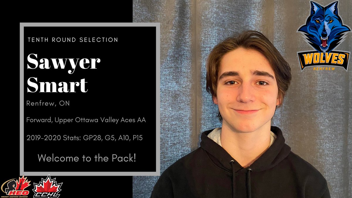 The Renfrew Wolves would like to welcome our  10th round pick