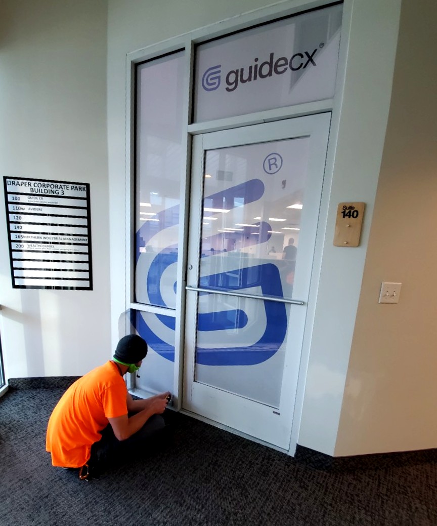 YourInstallTeam's tweet photo. Spicing up an office building is easy with window perf. Good work guys! #AdvantageInnovations #YourInstallTeam #graphics #installation #WindowPerf #install #branding
1-800-653-2641 https://t.co/Tq8l7eB2CQ