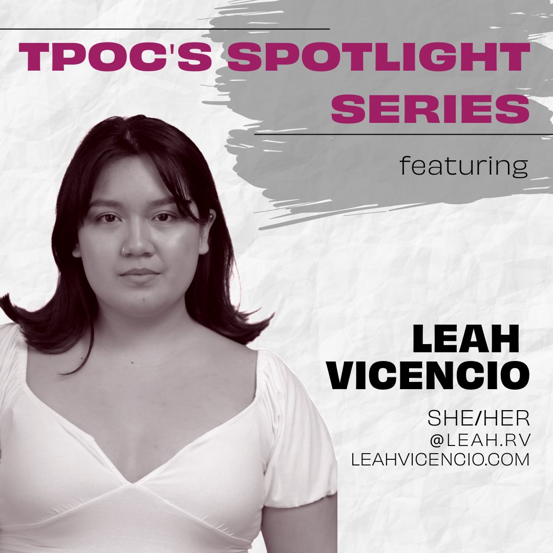 TPOC_BWAY's tweet photo. Swipe right to learn how #Producing101 has been a light for @leah.r.v in todayβs #SpotlightSeries π #tpoc #broadway #theatremakers #bipoc https://t.co/QnfJbj0APX
