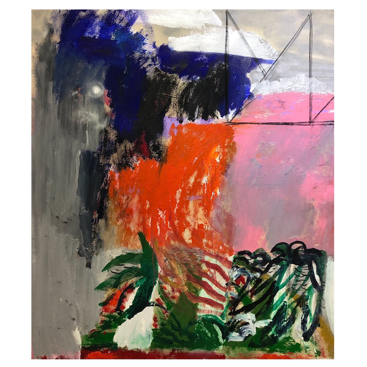 circlecontemp's tweet image. Spencer Shakespeare 
BLACK COCKATOO
Acrylic, charcoal and spray paint on raw canvas
160 x 140 cm

Explore artworks online 
www.circlecontemporarygallery/artists/spencer-shakespeare/

#spencershakespeare #contemporaryart #abstractpainting #artgallery #cornwall #lovecornwall