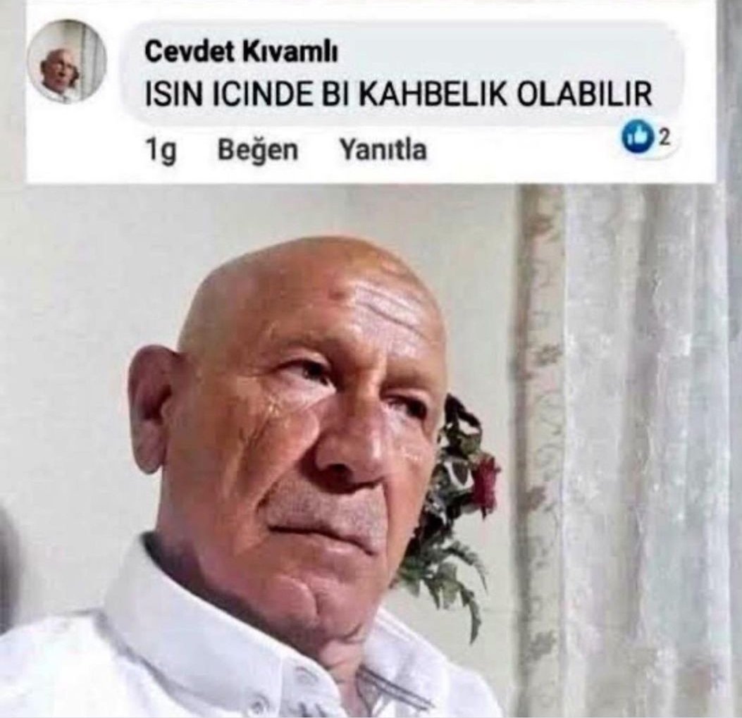 Cevdet abi kadar şüpheci olun arkadaşlar