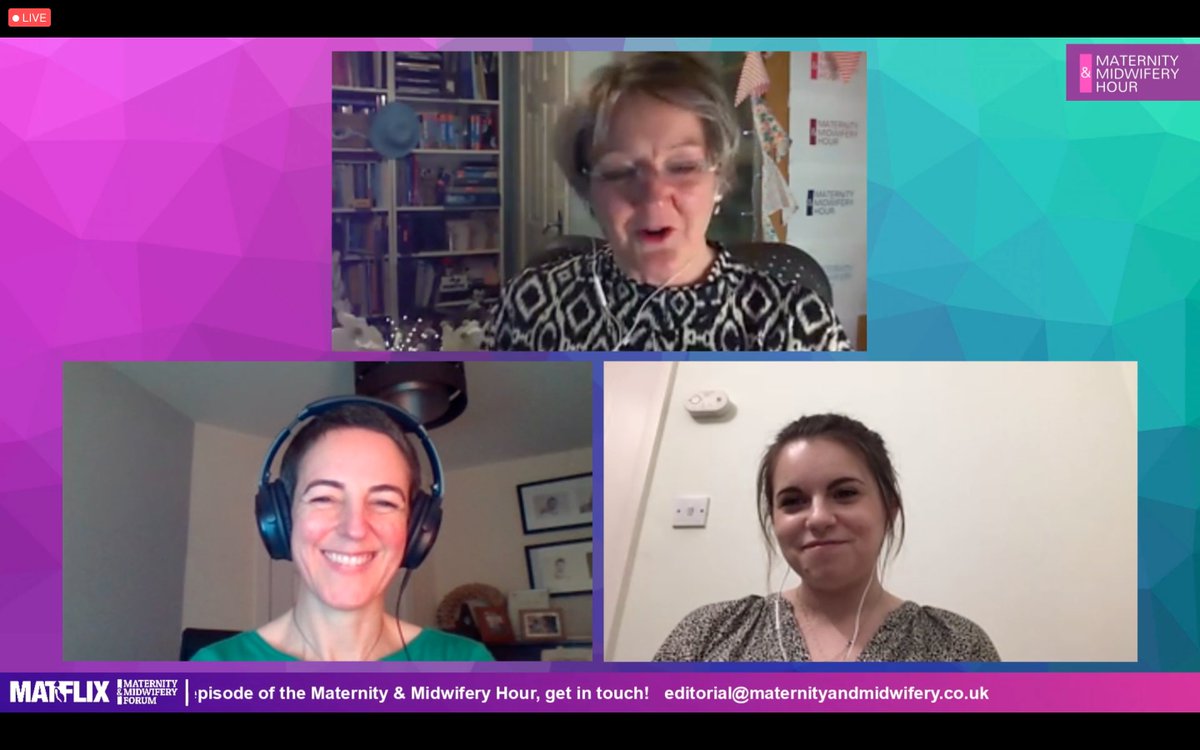 MidwiferyForum's tweet photo. Moments of the week 💜

We're live now, join us right here: https://t.co/2b0jvrpYcE

#MidwiferyHour https://t.co/ykZUiU3vIs