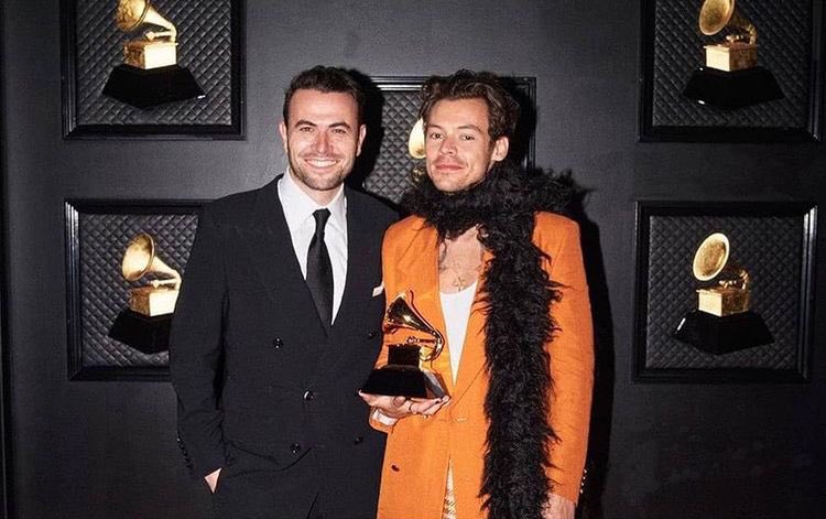 MediaLTHS's tweet photo. 📸| Harry and Ben Winston at the #GRAMMYs ! https://t.co/a6eXynIiVT